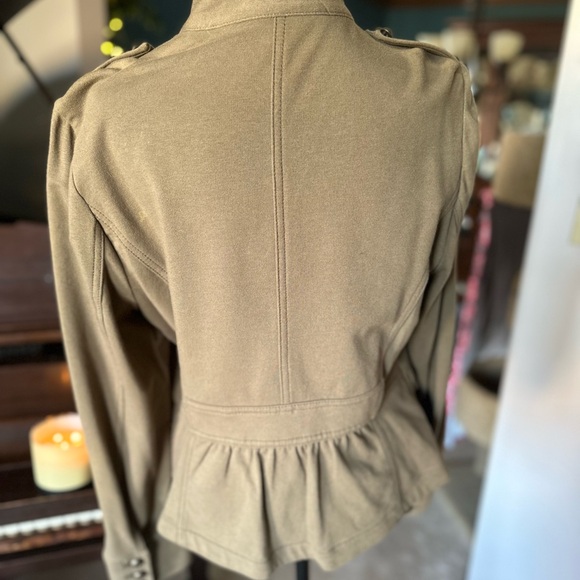 INC knit embellished jacket. - Picture 3 of 3